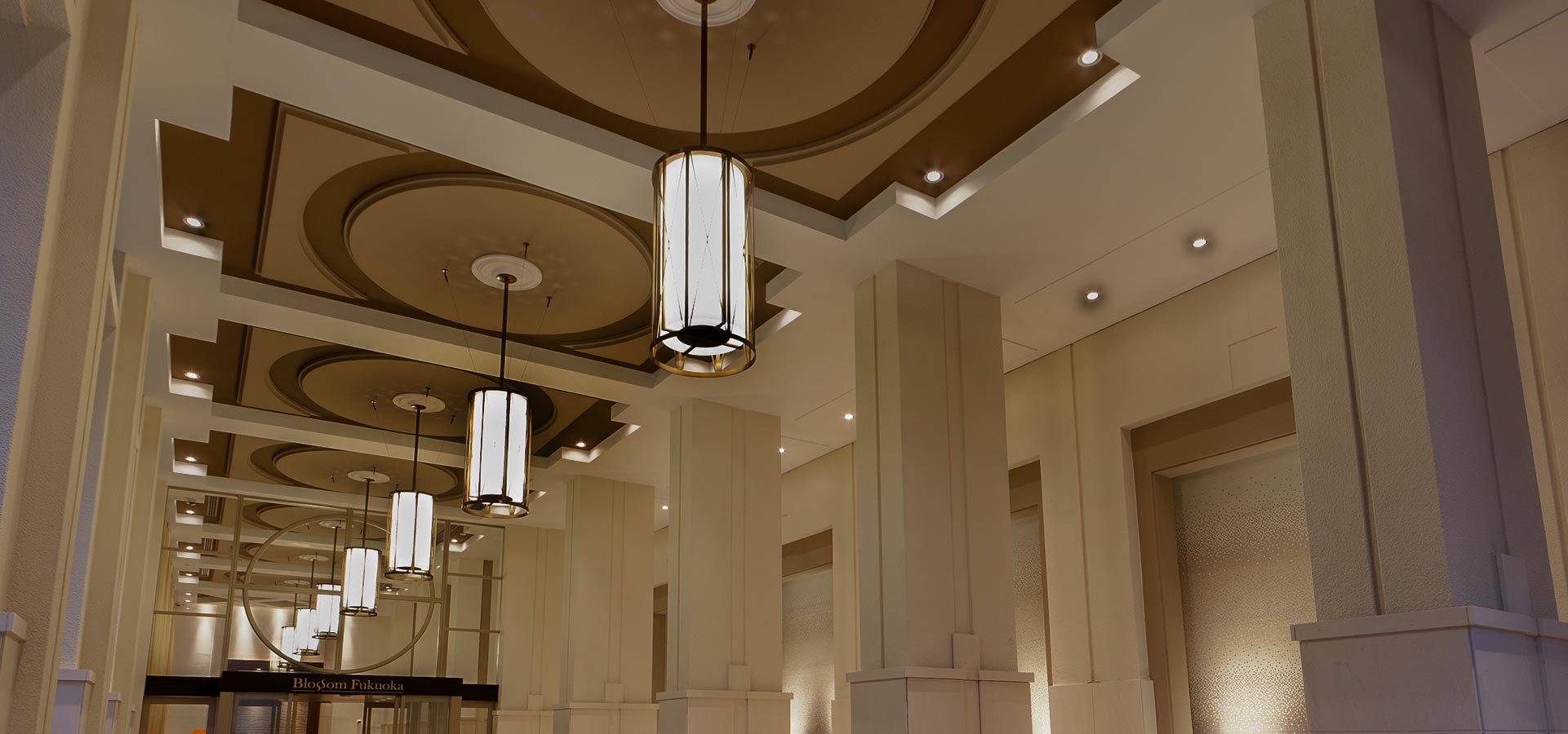 Hotel lobby and common area at JR Kyushu Hotel Blossom Fukuoka