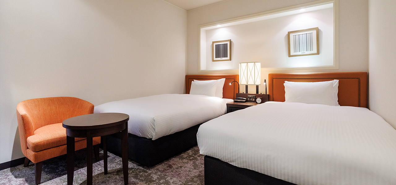 Standard Twin room with two single beds