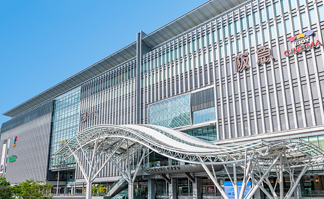 Hakata Station Hakata-guchi facade with JR Kyushu signage
